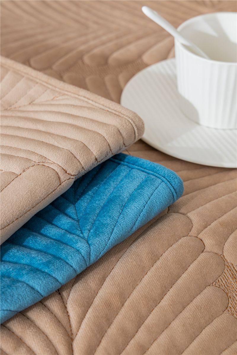 Autumn and winter style ultra soft solid color plush banana leaf sofa cushion modern simple double sofa cushion cloth factory direct sales_voghion.com