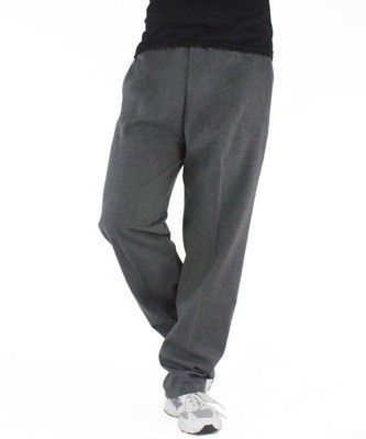 Pantalones deportivos unisex de forro polar para hombre, otoño e invierno, de moda, estilo urbano, holgados y cómodos, con cintura elástica, 2024_voghion.com