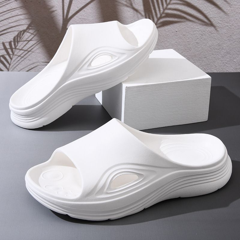 Pantofole estive da uomo con suola spessa, versatili, resistenti all'usura, con piedini antiscivolo in EVA e inodori, di alta qualità e alla moda._voghion.com