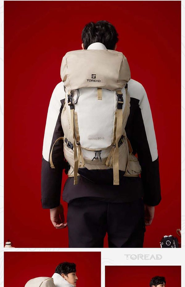 Pathfinder 50L großer Outdoor-Sportrucksack, wasserdicht, atmungsaktiv, verschleißfest, für den Wanderbereich_voghion.com