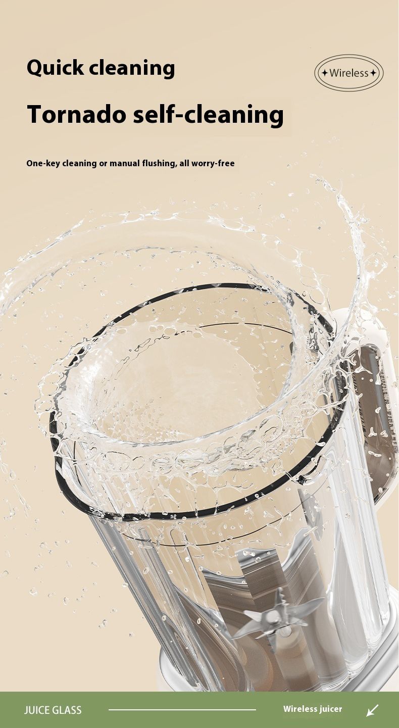 Electric Portable Juicer Fresh Fruit Mixer 10 Blades 600ML Multifunctional Juicer Ice Crusher Smoothie Blender Home Kitchen Tool_voghion.com