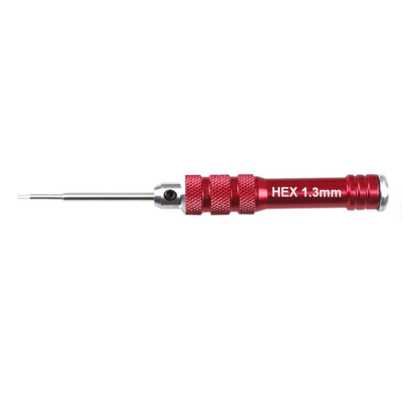 HSS sarkanā roktura sešstūra skrūvgrieža instrumentu komplekts RC helikoptera drona modeļa metāla automašīnu remonta instrumentiem 0,9 1,27 1,3 1,5 mm sešstūra skrūvgriezis_voghion.com