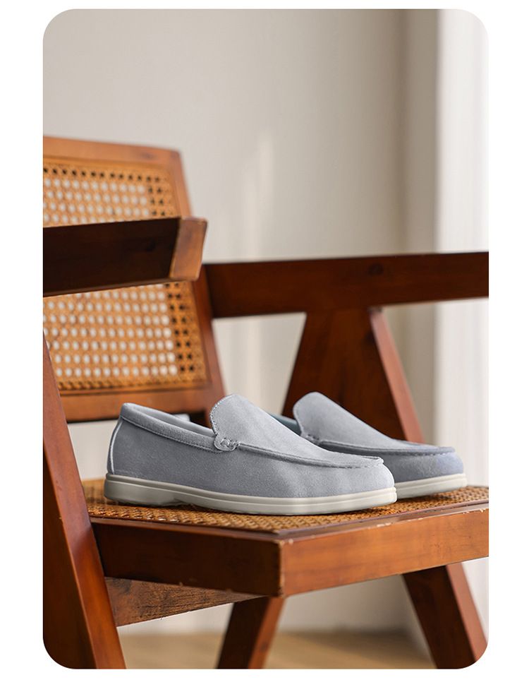 SHLIANG Herren Loafer Mode Lederschuhe Herren Komfort Slip-on Fahrschuhe Casual Herren Mocasines De Hombre Y0469_voghion.com