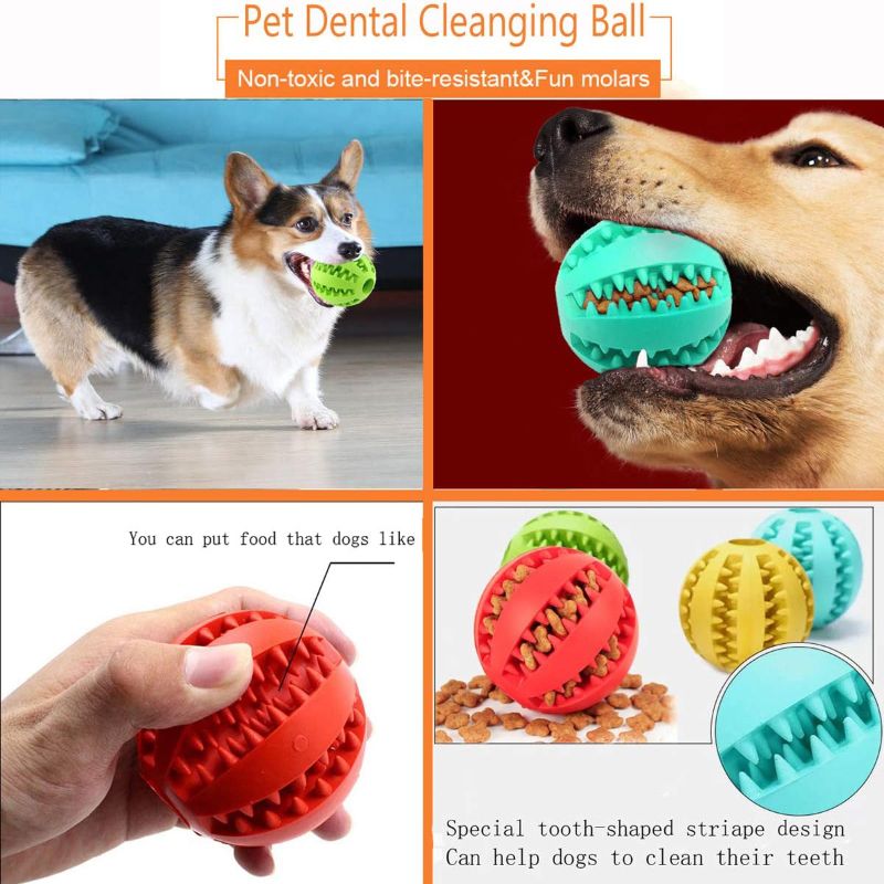 Rubber Ball For Dogs By PawParty Store_voghion.com