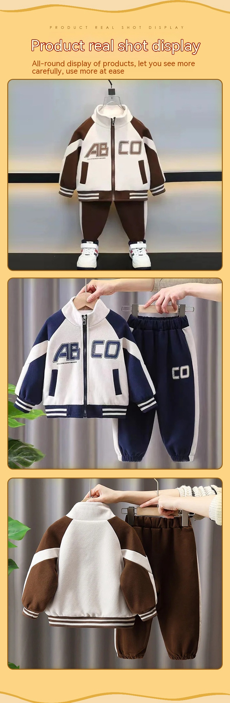 Suit 2023 New Handsome Fashionable Boys' Children's Spring and Autumn Seasons Foreigner Sports_voghion.com
