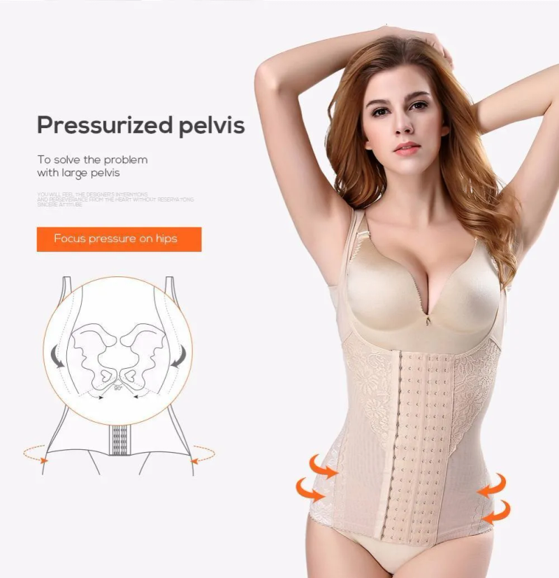 Talia brzuch Shaper gorset modelujący talię urządzenie do modelowania sylwetki odchudzanie płaszcza kobieta płaski brzuch brzuch Fas pasy poporodowe kontrola_voghion.com