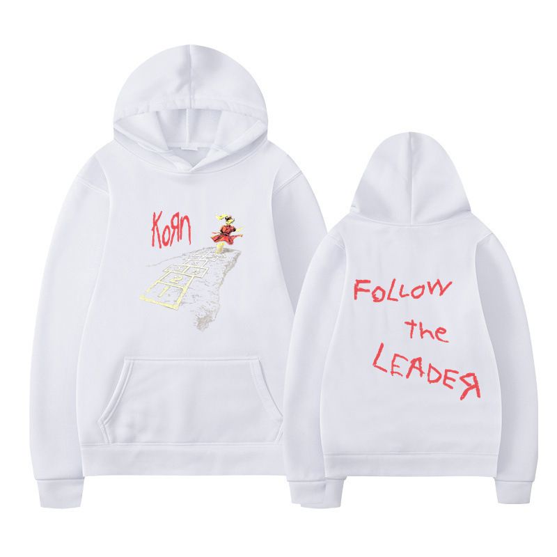 Rockband Korn Follow The Leader 20. Jubiläums-Kapuzenpullover für Herren_voghion.com