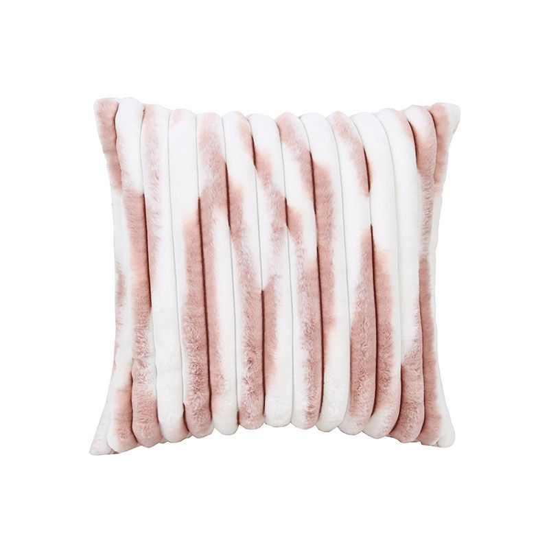 Copricuscino in peluche, cuscini decorativi solidi per il divano, copricuscino soffice, federe in pelliccia morbida, decorazioni per la casa_voghion.com