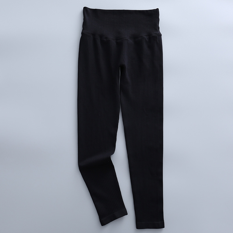 Stram yoga buks vest sport fitness dragt top langærmet sømløs yoga dragt til kvinder_voghion.com