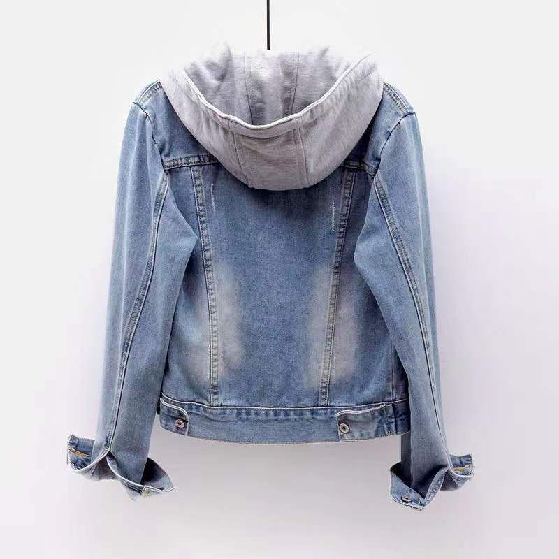 Abbigliamento da donna Giacca corta in cotone Inverno Nuovo stile Plus Giacca in velluto di cotone Giacca in denim larga Collo in pelliccia Giacca ispessita da donna_voghion.com