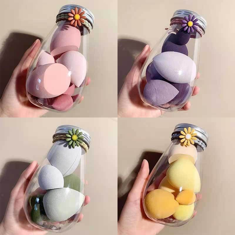 Cotton Pads Beauty Egg Egg Box Internet Celebrity Gradient Sponge Air Cushion Powder Puff Makeup Tool Genuine Dry And Wet Dual Use_voghion.com