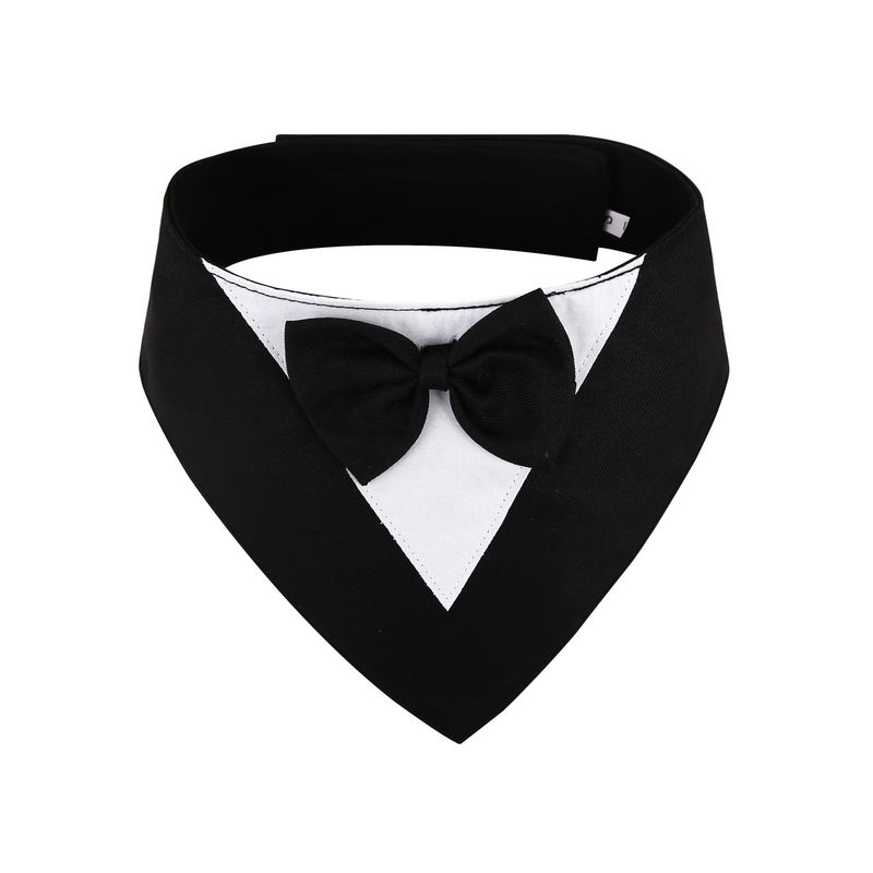 Nouveau costume écharpe triangle nœud bavoir collier pour animaux de compagnie vêtements pour chien_voghion.com