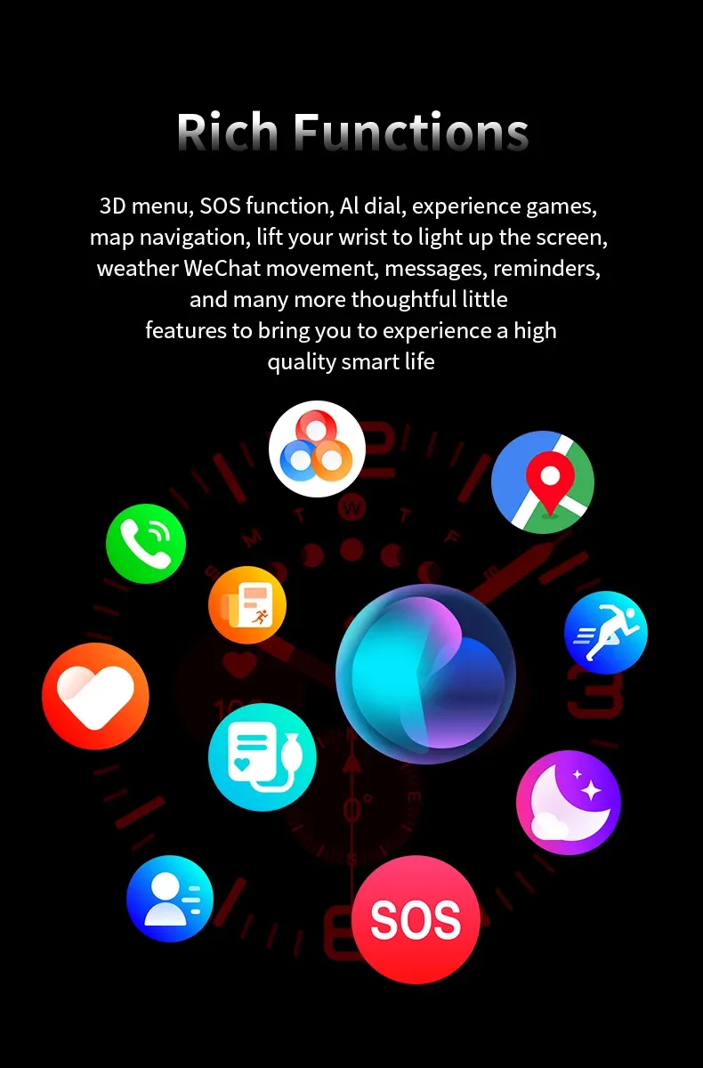 Pro Samsung Galaxy Watch 7 Ultra nové GPS Track chytré hodinky pro muže AMOLED vždy zobrazují hodiny BT Talk NFC sportovní chytré hodinky pro ženy_voghion.com