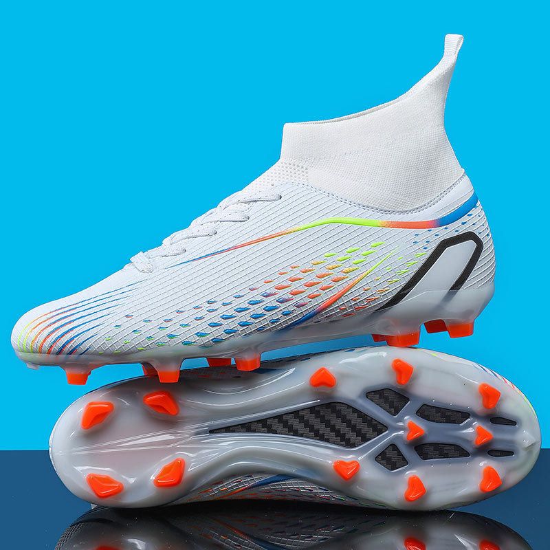 Voetbalschoenen voor volwassenen van leer, gemaakt voor training op gras, lange competitie voor basisschoolleerlingen,_voghion.com