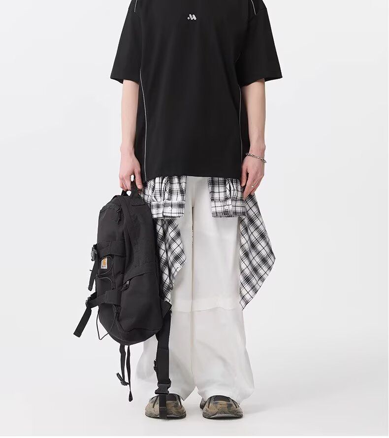 T-shirt oversize Cool Comfort pour homme et femme - T-shirt d'été respirant à manches courtes avec imprimé urbain (M-3XL)_voghion.com