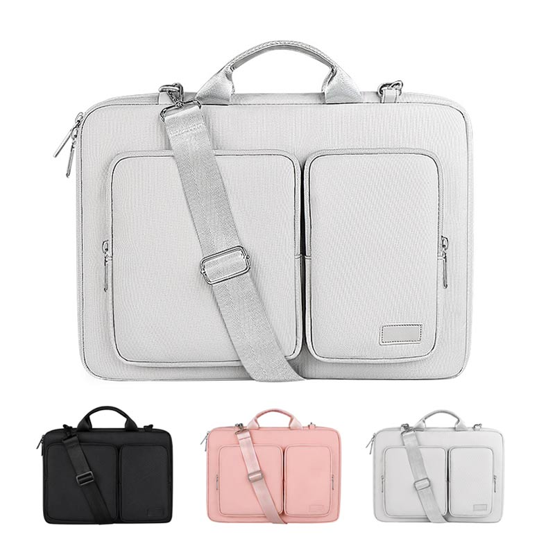 Borsa per laptop antiurto 13.3 14 15.6 Custodia per notebook da 16 pollici per libro Xiaomi Air Pro hp13 15 Valigetta a tracolla per donna_voghion.com