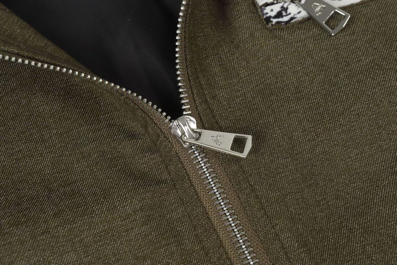 Eon Modish 2025 Autumn New American Style Patchwork Short Cationic Fabric Jacket Coat_voghion.com