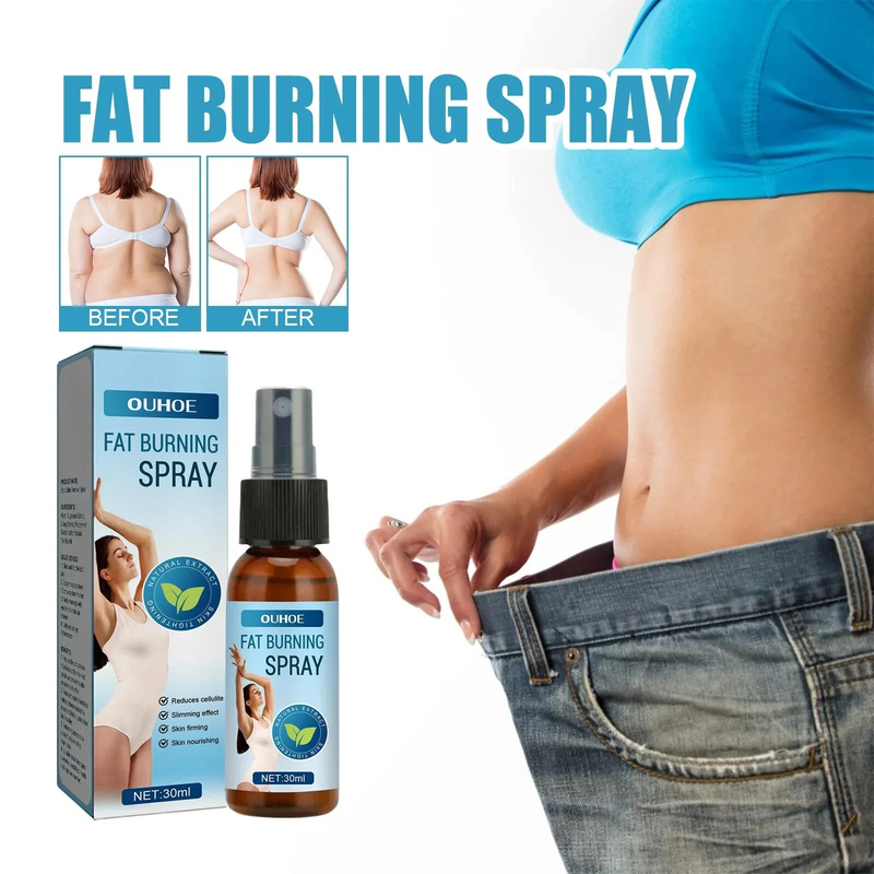Fat Burning Spray for Belly Fat Weight Loss Reduce Cellulite Tummy Control Detox Shaping Firming Sculpting Body Slimming Spray_voghion.com
