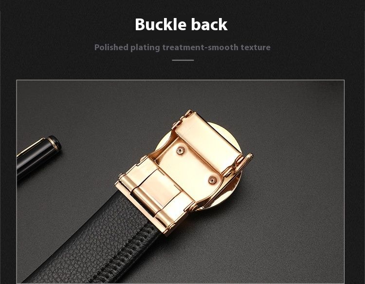 New Belts Are Popular in Times of Success. Men's Belts Can Rotate and Automatically Buckle, Making Them Versatile and Popular on The Internet_voghion.com