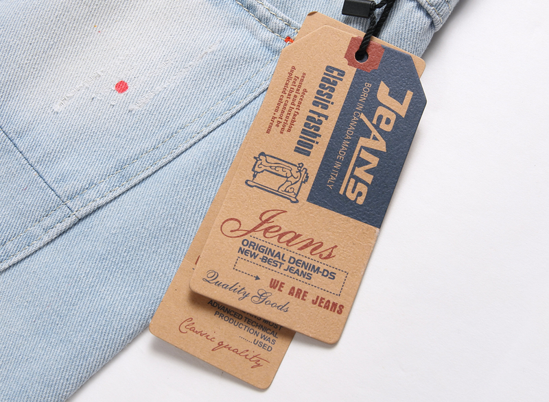 Ropa de hombre Pantalones cortos de mezclilla para hombre hipster personalidad swing pintura pantalones ajustados de cintura media_voghion.com