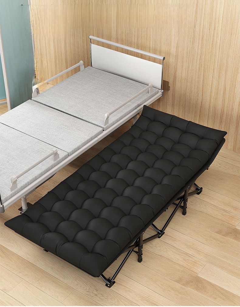 Cama plegable sencilla para acampar, para uso individual en la oficina, para siestas al aire libre, estilo militar._voghion.com
