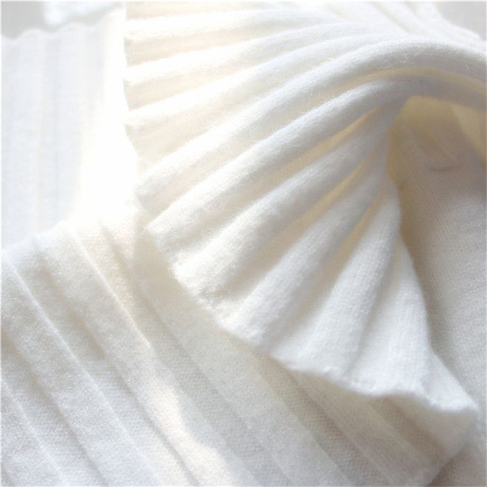 Pull en tricot surdimensionné pour femme, col haut, manches longues, décontracté, coupe ample, fil doux, chaud, hiver, noir et blanc_voghion.com