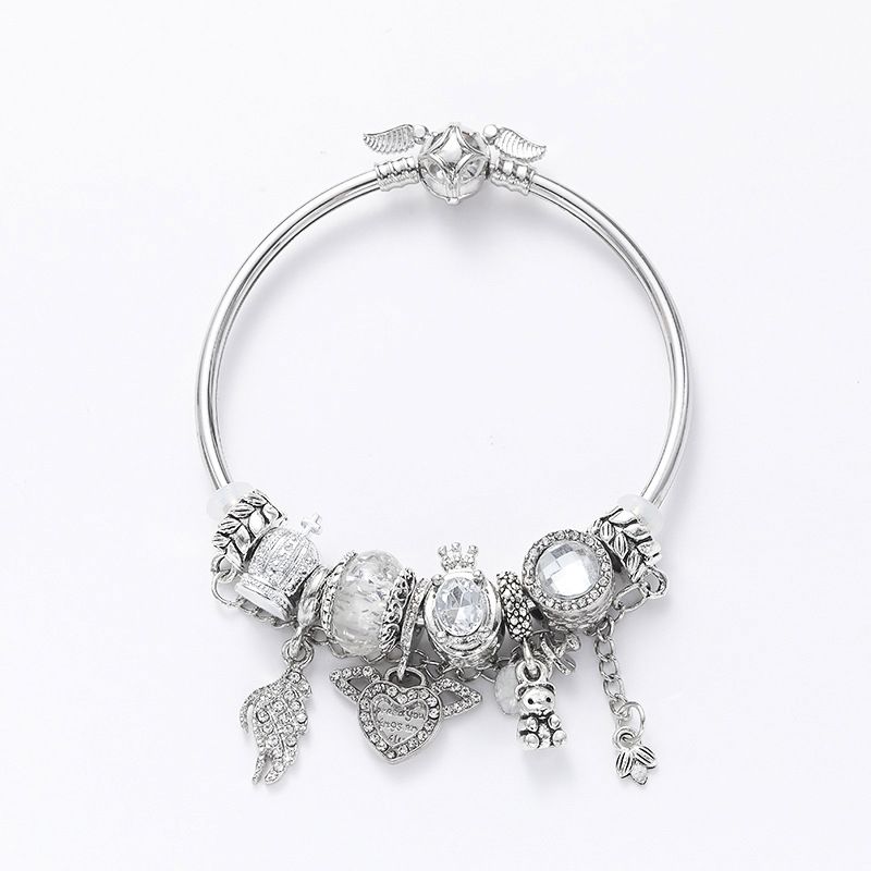 2025 Panjia New Trendy High-End Oil Drop Creative Pendant Spacer Beads DIY Beaded Bracelet_voghion.com