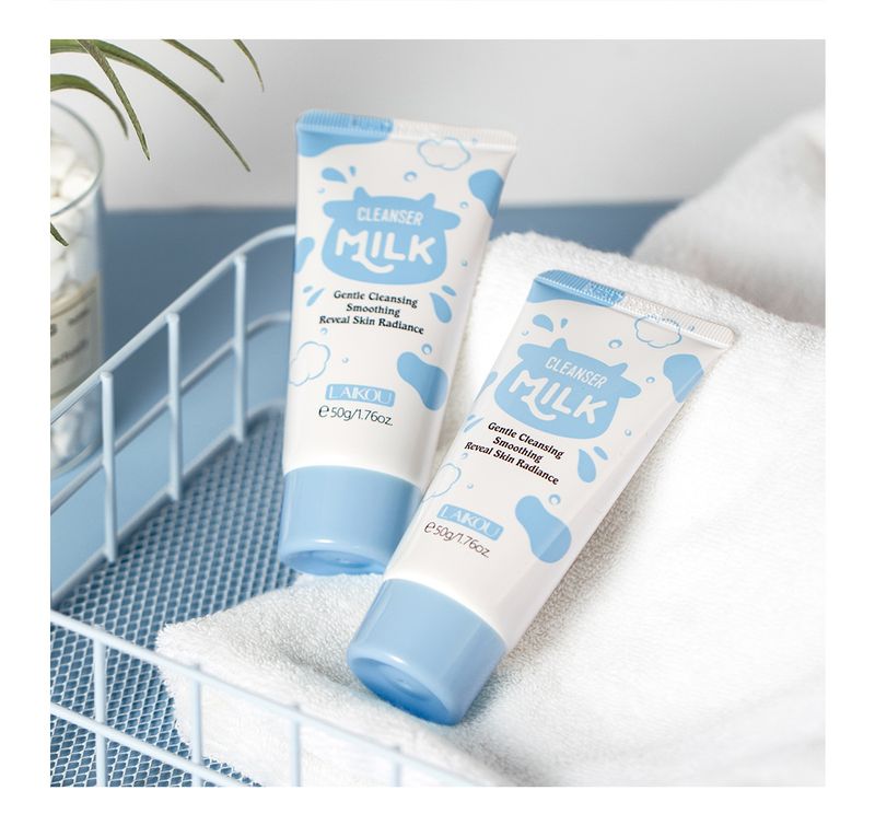 Detergenti Nuovo prodotto Laike Latte detergente viso 50 g Idratante Detergente pori Produttore Detergente spot_voghion.com
