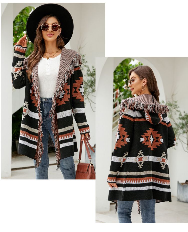 Lockeres ärmelloses Oberteil, gestreifte Strickweste mit Reißverschluss, Overlay-Pullover-Strickweste_voghion.com