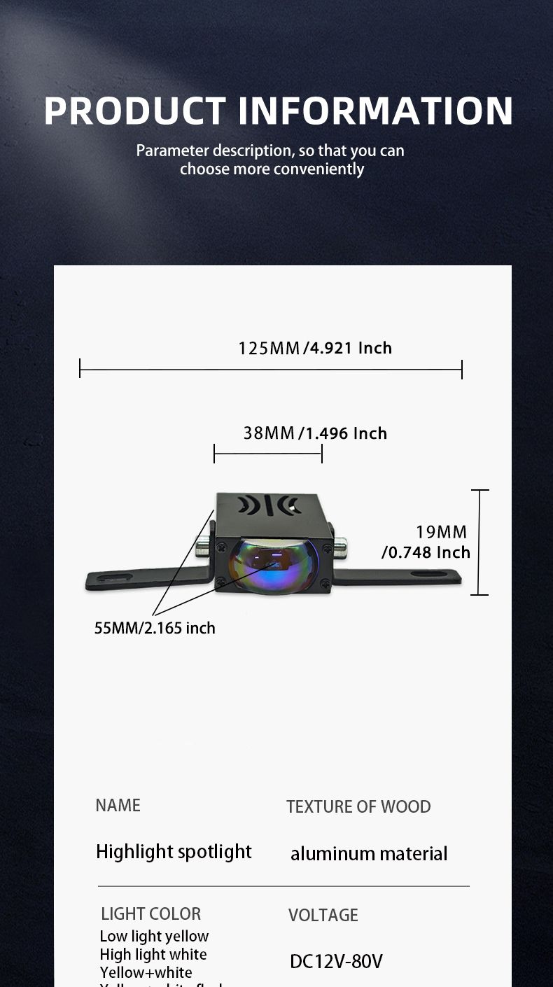 Auto Motorrad Scheinwerfer Auto Hilfs Kühlergrill Lauflicht Off-road Arbeit Nebel Lichter Für Off Road Trunk SUV_voghion.com