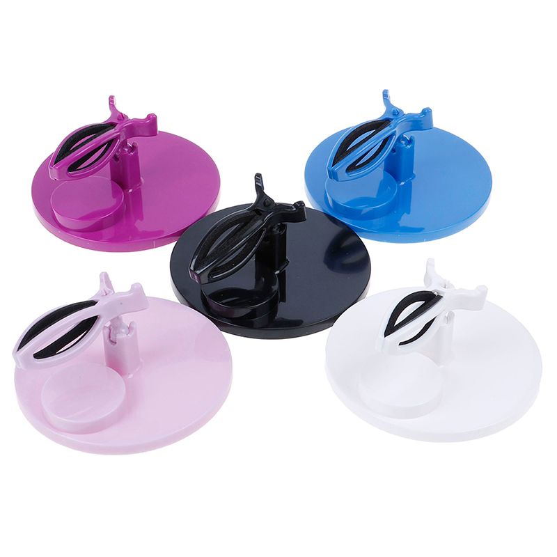 Lakkklips Grip Manikyr Polish Støtteverktøy Justerbar Håndfri Neglelakkflaskeholder Displaystativ Vippbar Akrylnegl_voghion.com