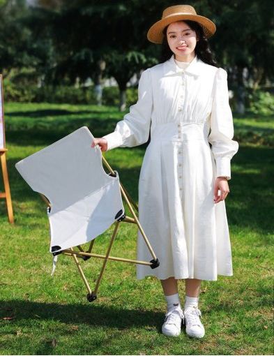 Outdoor Folding Fishing BBQ Portable Camping Picnic Art Sketching Stool Chair_voghion.com