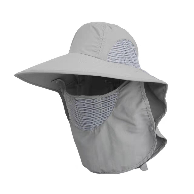 Baseballmützen mit breiter Krempe für Damen und Herren, Sun Defender, kühlender Nackenschutz, Safari-Kappe zum Wandern, Angeln, Outdoor-Hut mit_voghion.com