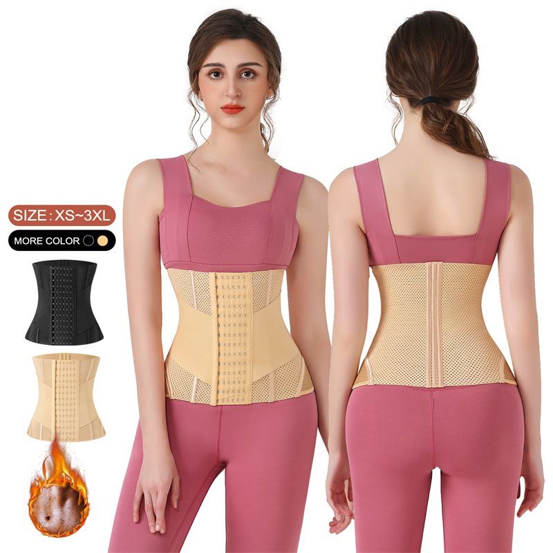 VoleFox Waist Trainer For Women High Waist Shaper Belt Strong Back Support Slimming Yoga Belt Large Size_voghion.com