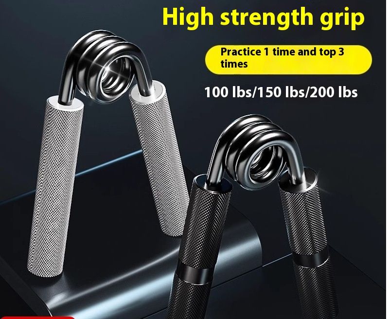 Dispositivo di allenamento della forza delle dita regolabile con braccio di trazione in lega di alluminio con impugnatura, dispositivo di fitness per esercizi_voghion.com