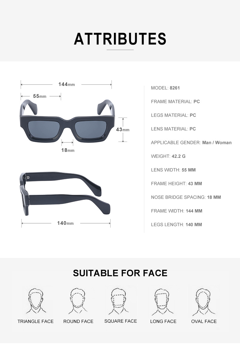 Unisex sončna očala proti bleščanju proti UV polarizatorju Sončna očala za par_voghion.com