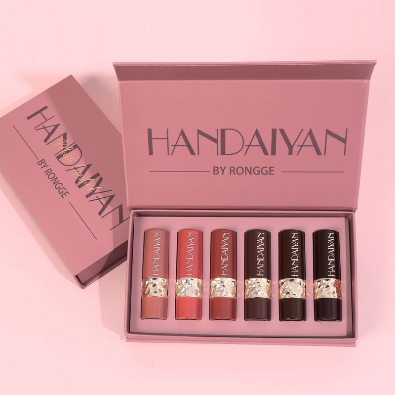 sei rossetti opachi adatti al rossetto naturale facile da colorare più venduto_voghion.com