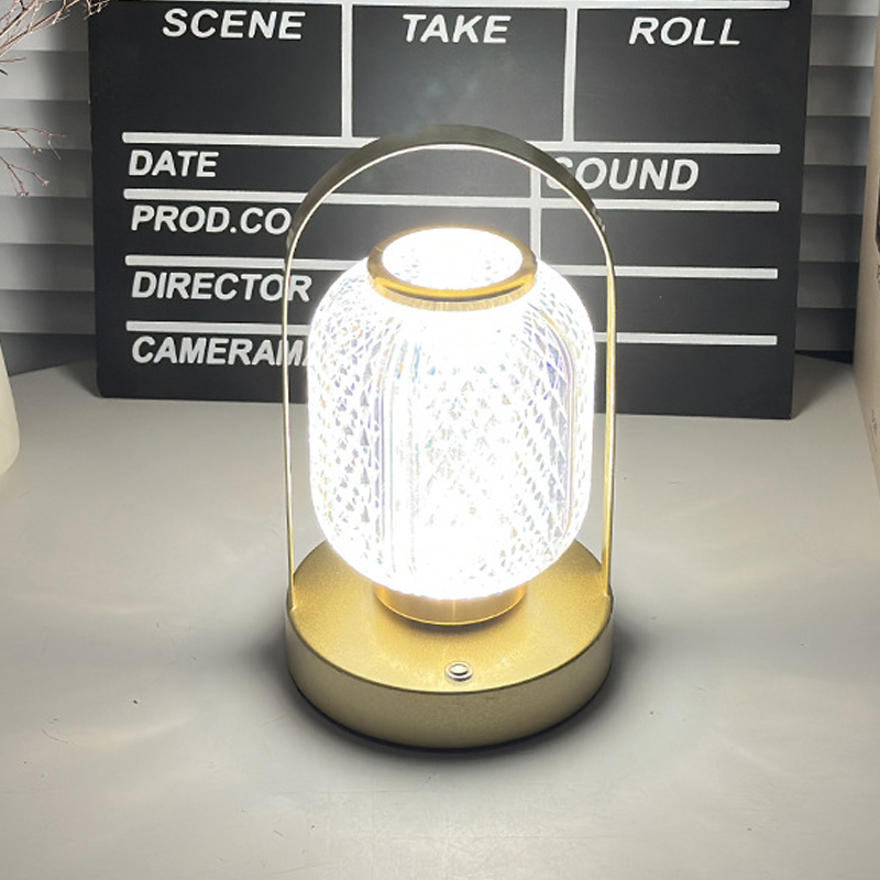 Lampe de Table Portable créative, tête de lit, Rechargeable, rétro, pour Bar, chambre à coucher, décoration de Camping en plein air, veilleuse_voghion.com