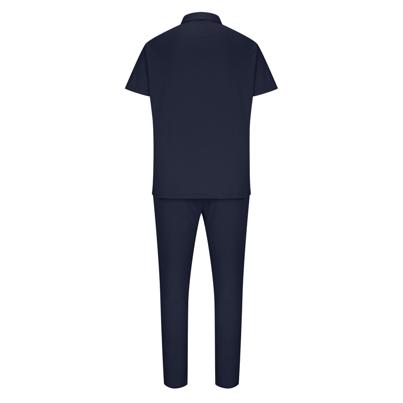 Men's Basic Solid Color Casual Sports Suit_voghion.com