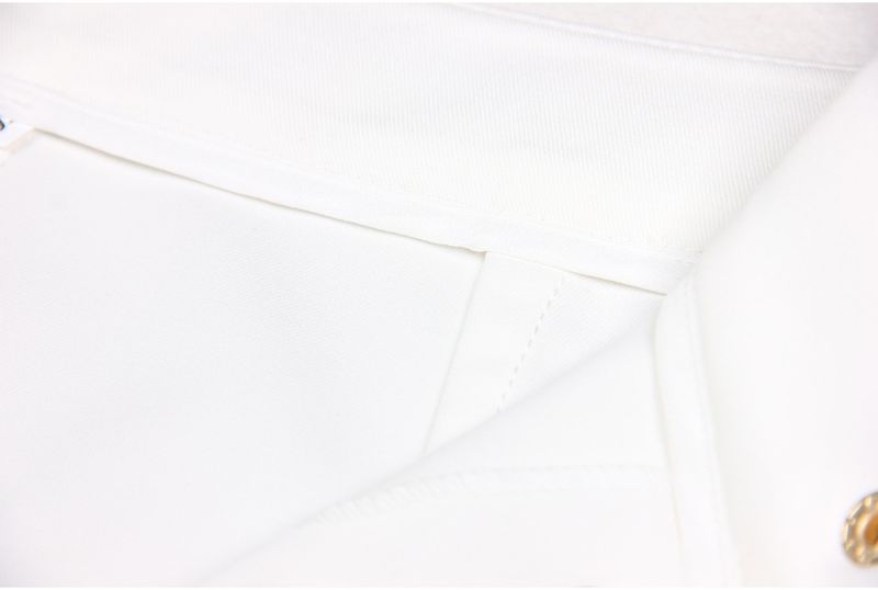 Women's clothing new fashion double-breasted rivet concealed button loose straight pants women's trousers casual commuting supply_voghion.com