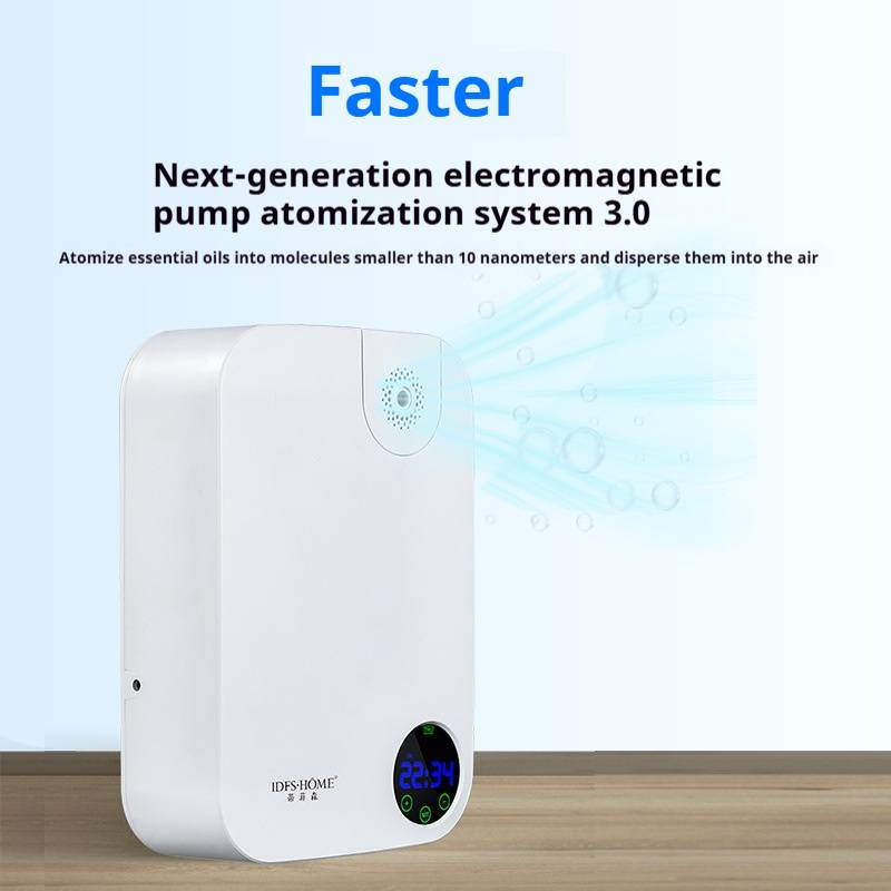 Smart Automatic Aroma Diffuser For Home & Hotel - Quiet Ultrasonic Essential Oil Diffuser With Timer, Large Room Coverage (61㎡+), 180ML Capacity_voghion.com