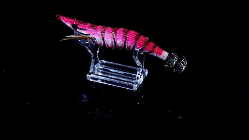 All-body Luminous Wooden Shrimp Big-eyed Squid Shrimp Bait 2.0 2.5 3.0# Squid Squid Sea Fishing Umbrella-shaped Hook Road_voghion.com