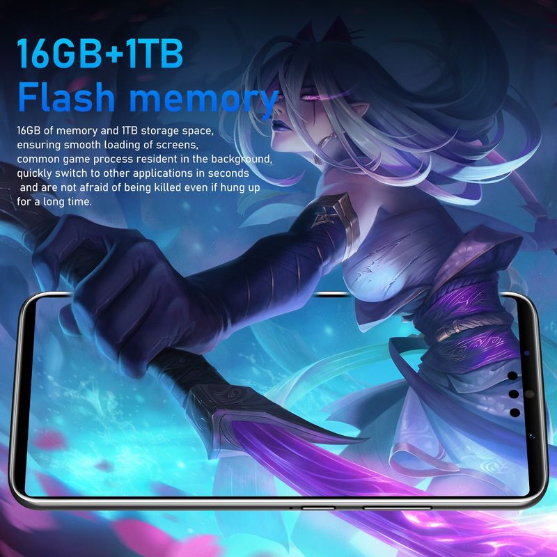 Android 8.1 Mobile Phone: MA60 Pro Edition W/ 1 GB Memory & Extended Capacity Of 16 GB_voghion.com