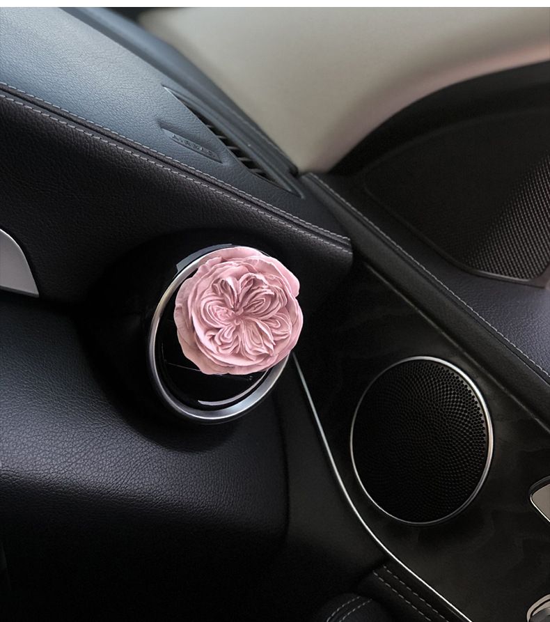 Austin Rose Wysokiej klasy Aromaterapia samochodowa Dekoracja wylotu powietrza samochodowego Bogini Wnętrze samochodu Dekoracja ozdoby Dyfuzor kamień_voghion.com