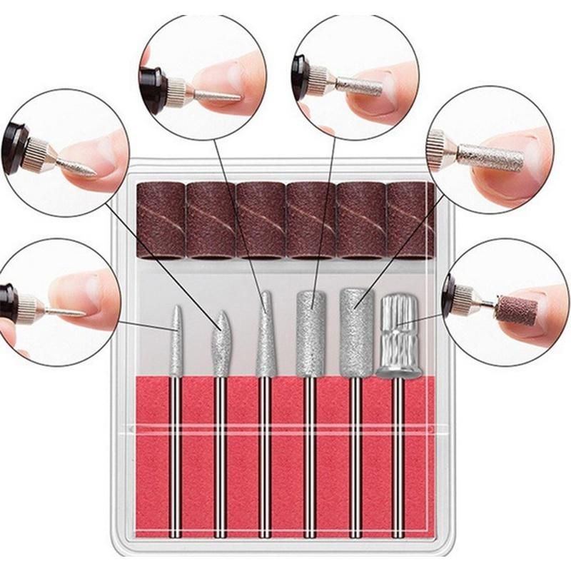 1PC Nuovo kit portatile per lima per unghie Trapano elettrico per unghie Strumenti per levigatura e lucidatura di nail art_voghion.com