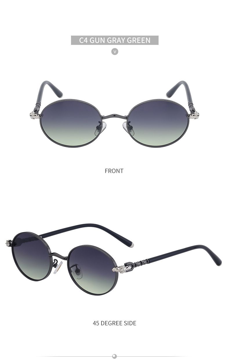 Ochelari de soare pentru bărbați și femei Ochelari de soare noi la modă cu cadru mic Ochelari de soare simpli personalizați pentru femei_voghion.com