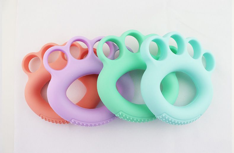 Silicone Adjustable Hand Grip Finger Recovery Trainer Exercise Carpal Expander Muscle Workout Gym Fies Strengthener_voghion.com
