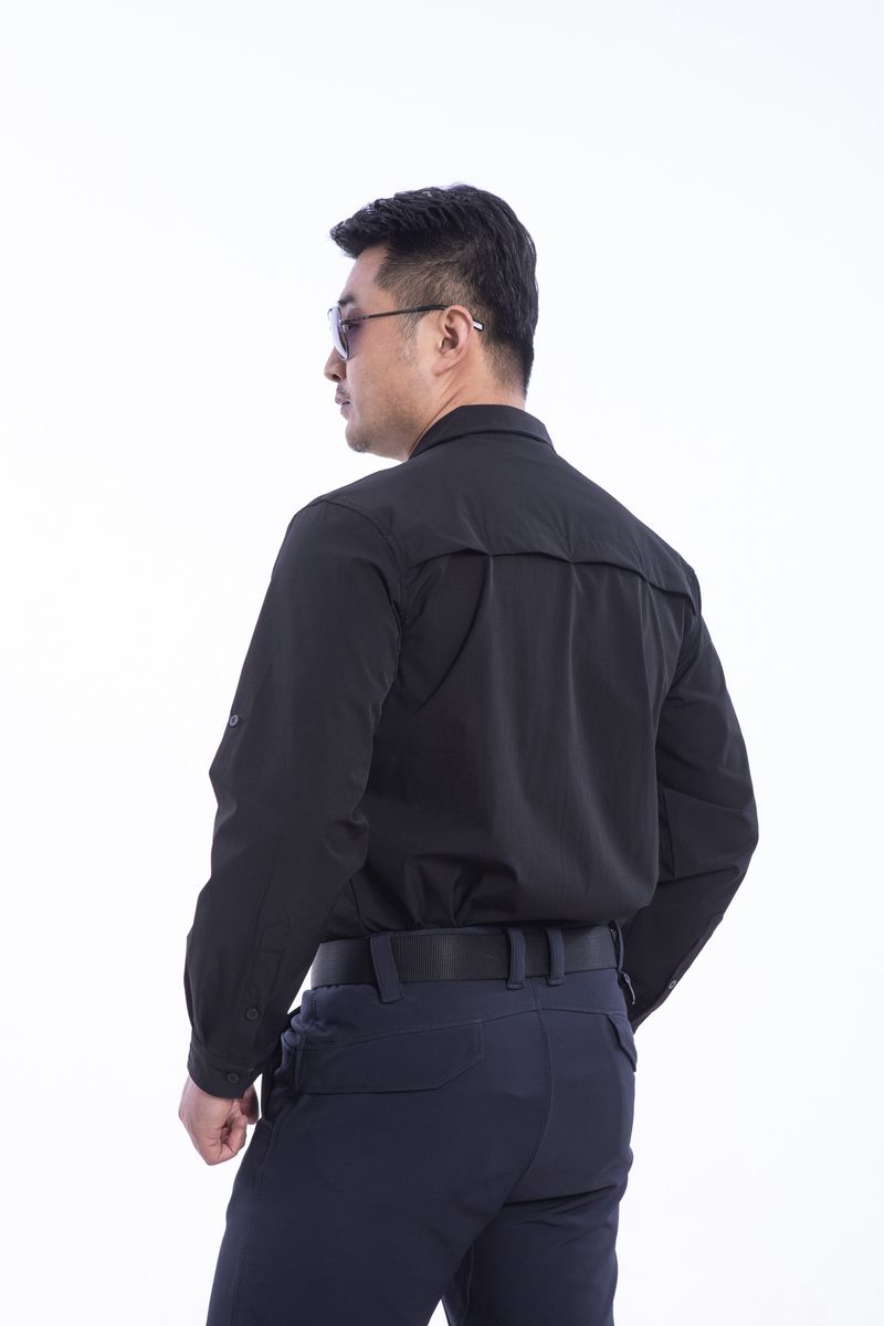 Camicia elasticizzata tattica da esterno ad asciugatura rapida in tessuto di seconda generazione Paving Eagle Explorer PLY-31_voghion.com