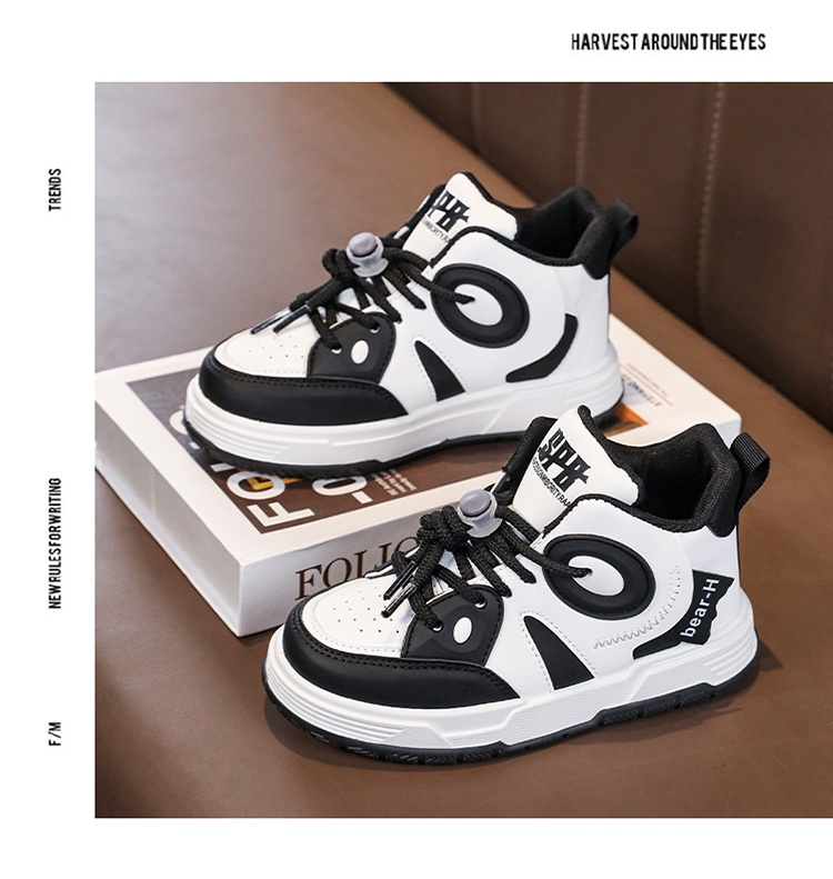 Sneakers alte, Scarpe bianche piccole, Scarpe casual, Scarpe per bambini e bambine, Scarpe alla moda per bambini grandi, Quattro stagioni_voghion.com