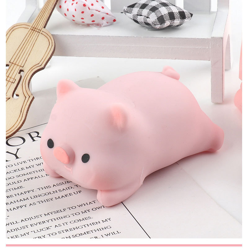 Giocattoli creativi per la decompressione dei bambini Lala Pig che impasta la palla musicale palla di tofu decompressione sfiato artefatto sollievo noia piccolo regalo_voghion.com